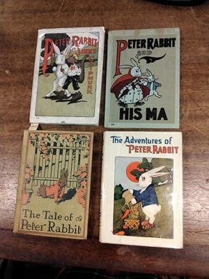 Lot 25 - Potter (Beatrix). The Tale of Peter Rabbit, 1st pirated American edition, 1904