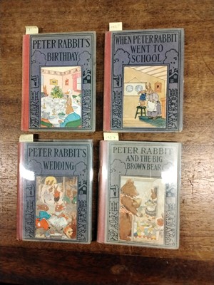 Lot 25 - Potter (Beatrix). The Tale of Peter Rabbit, 1st pirated American edition, 1904