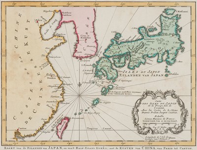 Lot 217 - Japan. Bellin (Nicolas). Carte des Isles du Japon..., The Hague: circa 1750, etc.