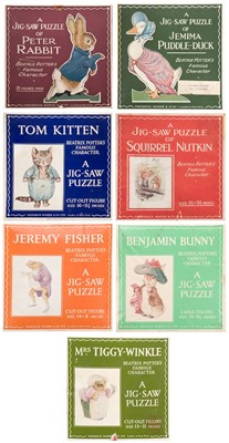 Lot 150 - [Potter, Beatrix]. A Jig-Saw Puzzle of Peter Rabbit, circa 1960