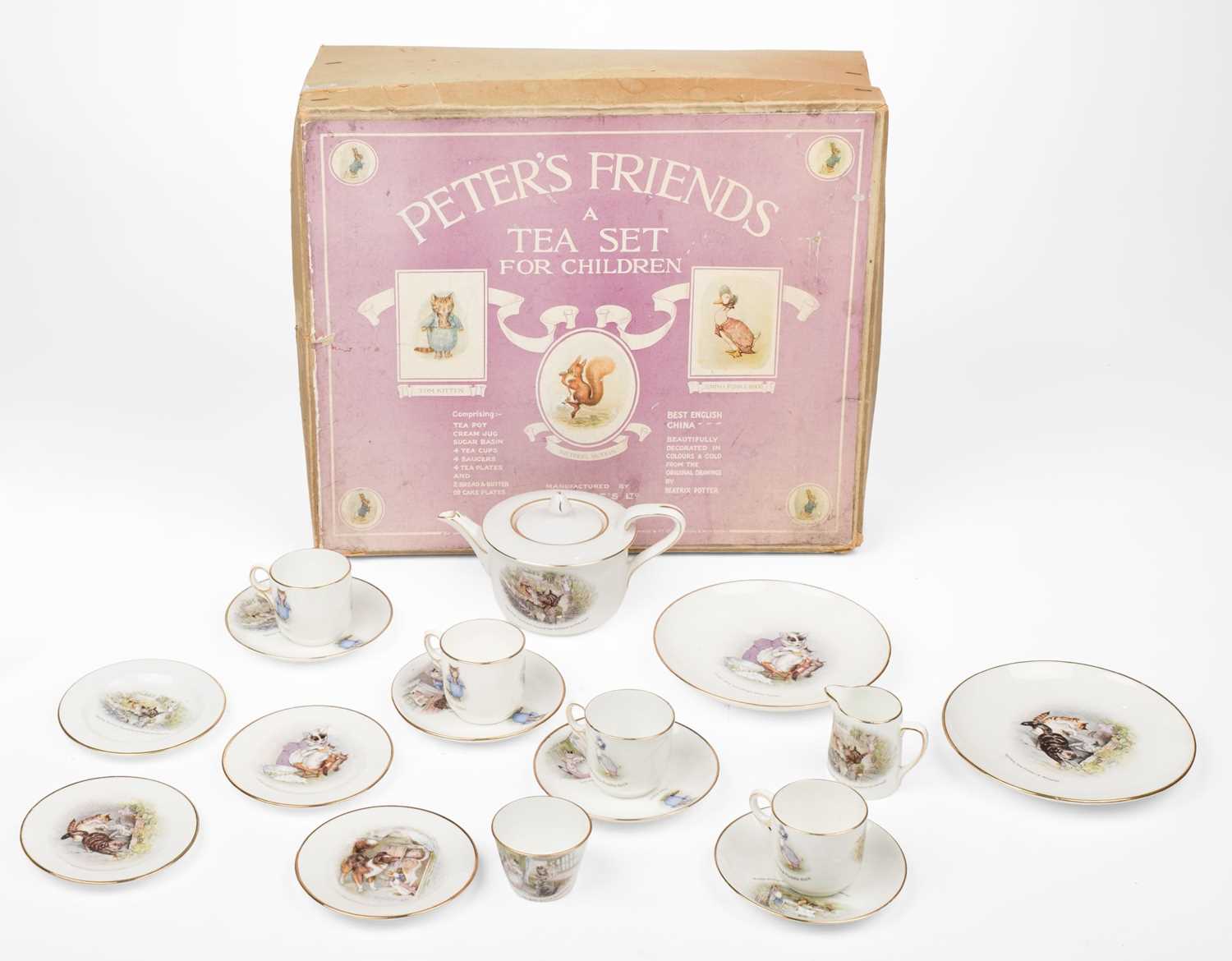 Lot 139 - [Potter, Beatrix]. Peter's Friends, A Tea Set for Children, Grimwade's Ltd, circa 1922