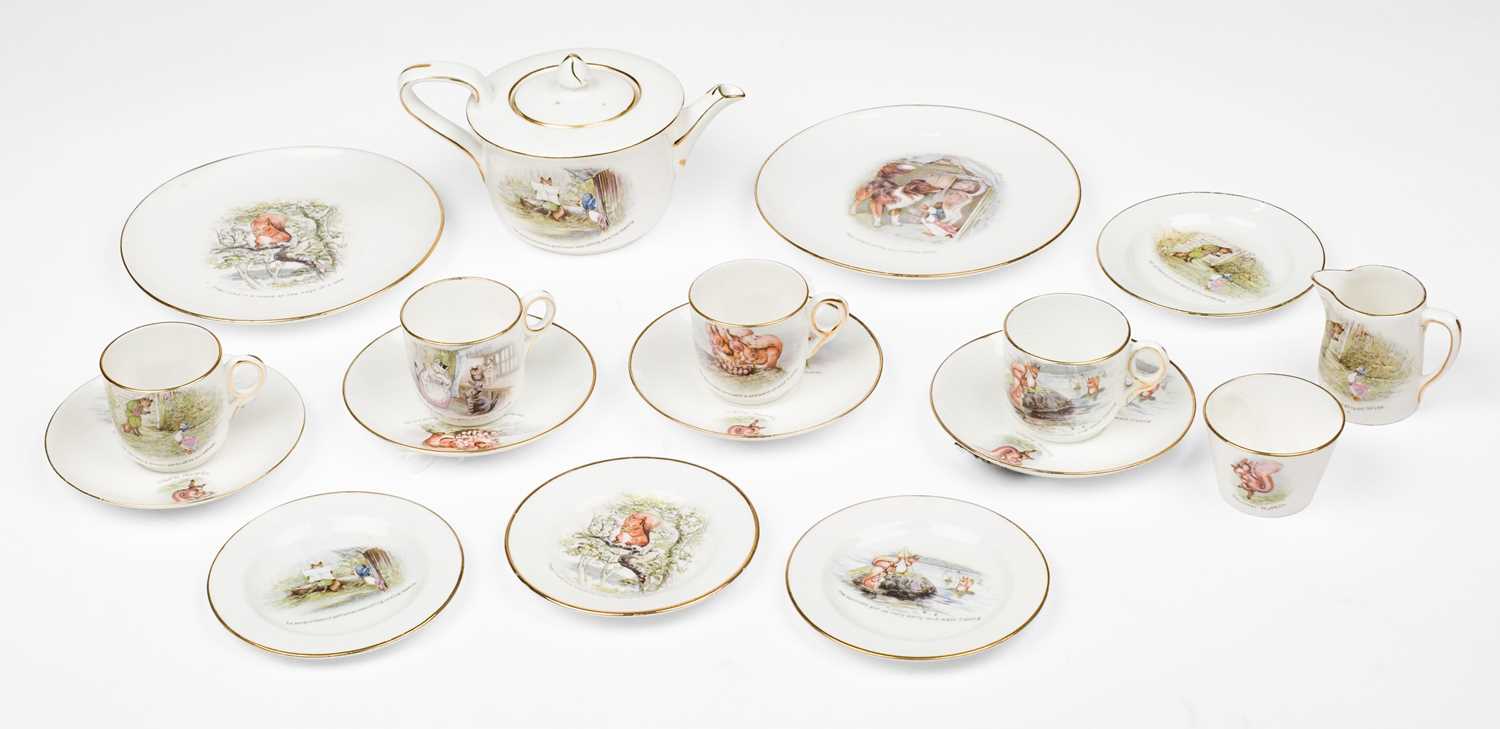 Lot 142 - Grimwades. A Squirrel Nutkin and Jemima