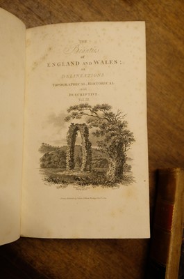 Lot 4 - Britton (John & Edward Brayley). The Beauties of England and Wales, 24 vols 1801-15