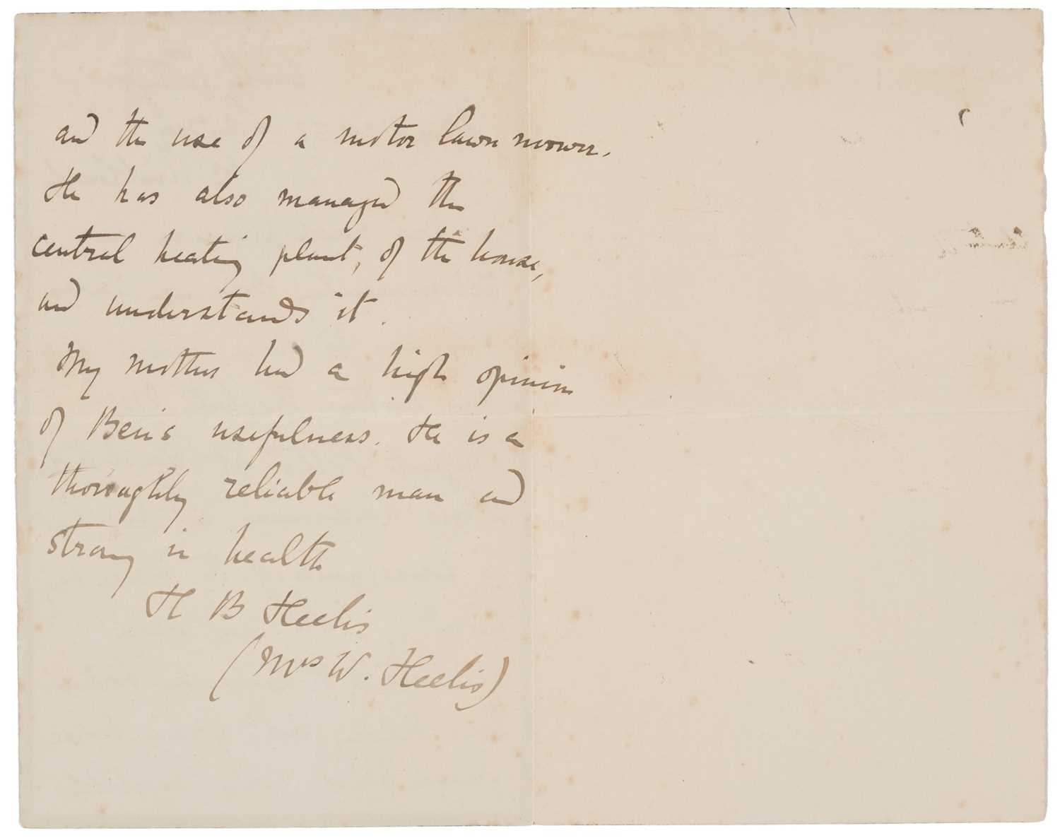 Lot 109 - Potter (Beatrix). Autograph Letter Signed, 25 March 1933