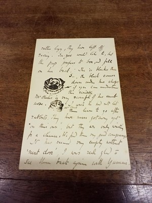 Lot 110 - Potter (Beatrix). Autograph Illustrated Letter Signed, 26 October 1936