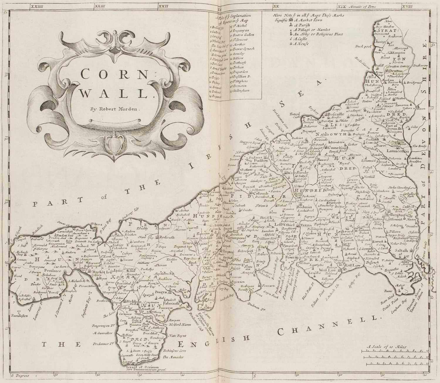 Lot 6 - Camden (William). Britannia: or a Chorographical..., 2nd edition, London: 1722