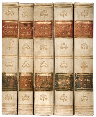 Lot 302 - Austen (Jane). Novels, 5 volumes, Richard Bentley, 1833