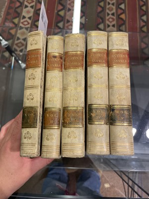 Lot 302 - Austen (Jane). Novels, 5 volumes, Richard Bentley, 1833