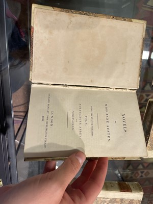 Lot 302 - Austen (Jane). Novels, 5 volumes, Richard Bentley, 1833