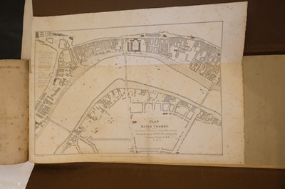Lot 2 - Baynes (Thomas Mann). A Lithographic Sketch of the North Bank of the Thames..., 1825