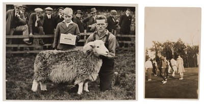 Lot 117 - Potter (Beatrix). Wedding photograph of Beatrix (Potter) and William Heelis, 1913