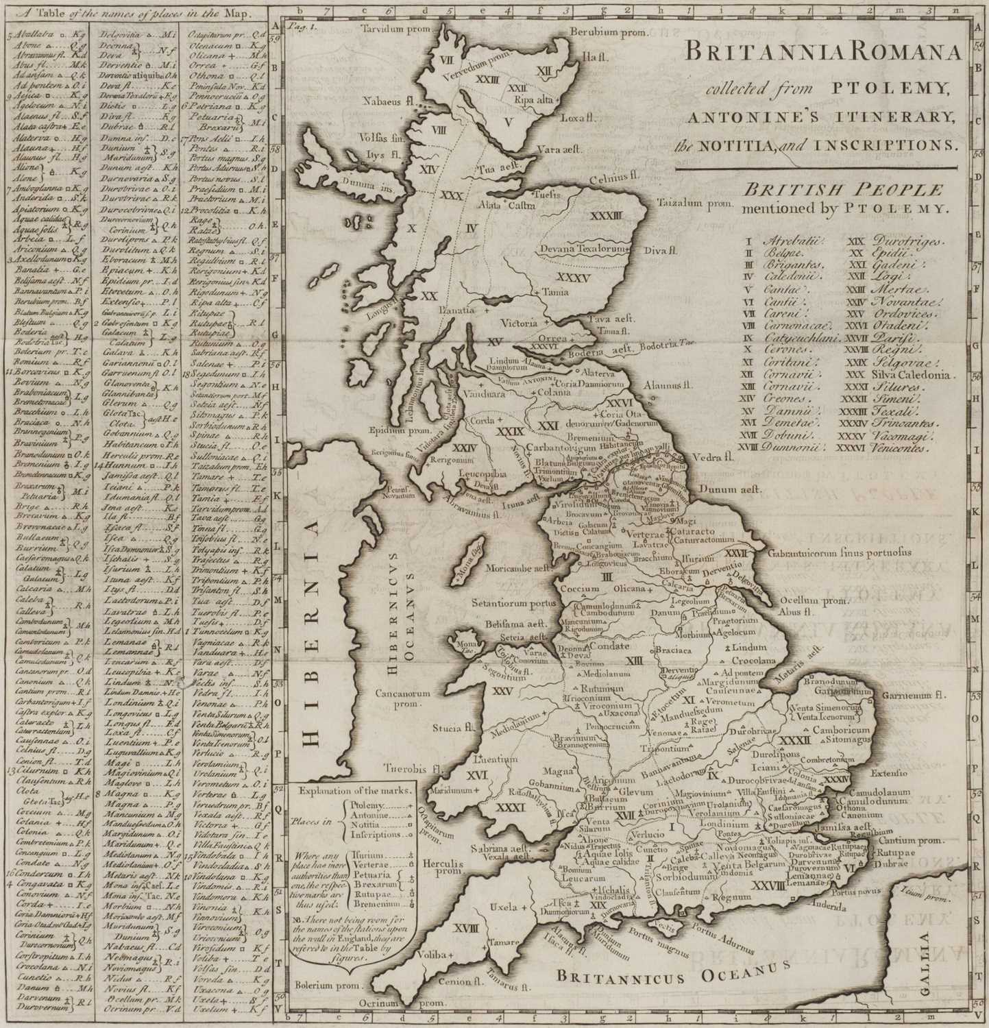Lot 18 - Horsley (John). Britannia Romana, 1st edition, 1732