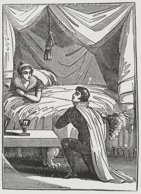 Lot 155 - Attributed to Thomas Bewick (1753-1828). Elizabeth I and the Earl of Essex, circa 1820