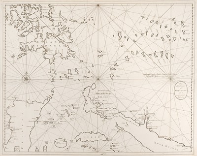 Lot 97 - East Indies. Valentijn (Francois/Gerald Van Keulen). Three Sea Charts, circa 1760