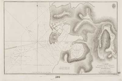 Lot 143 - West Indies. Walker (J & C), Three sea charts, 1828 - 53