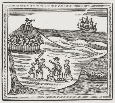 Lot 171 - English School. The Surprising Life and most Strange Adventures of Robinson Crusoe…, circa 1800
