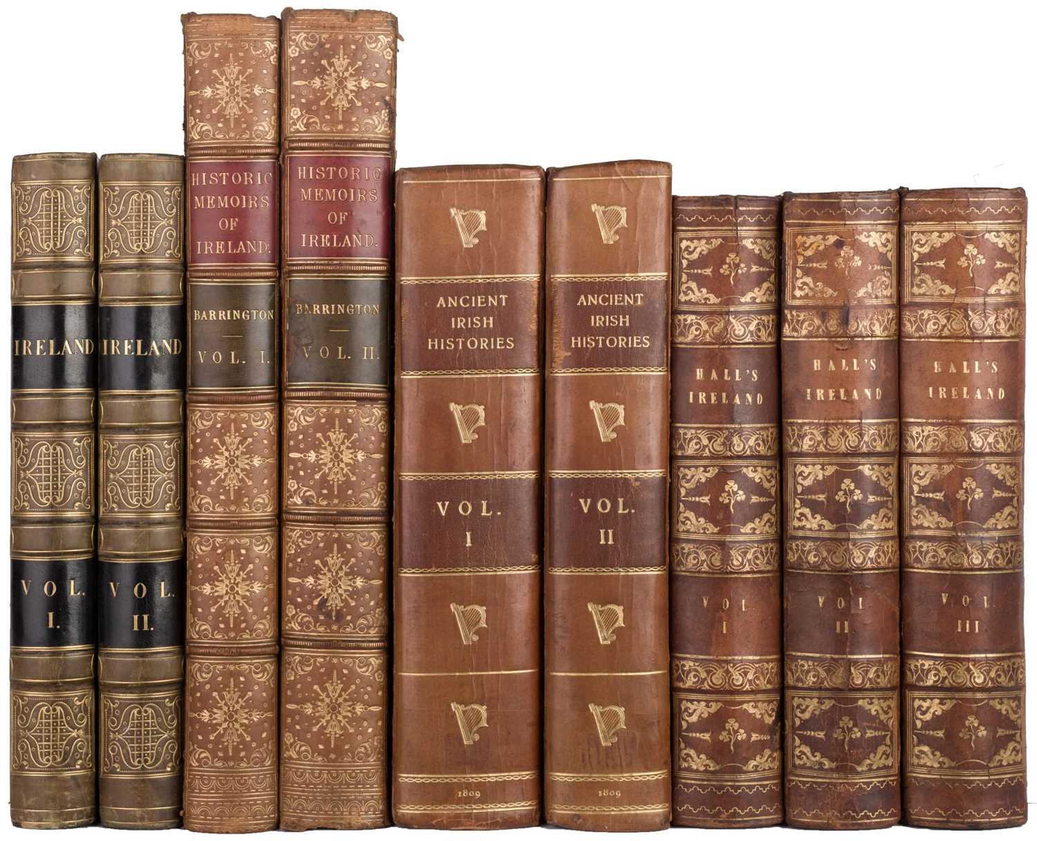 Lot 1 - Bartlett (William Henry, illustrator). Scenery and Antiquities of Ireland, 2 volumes, circa 1842