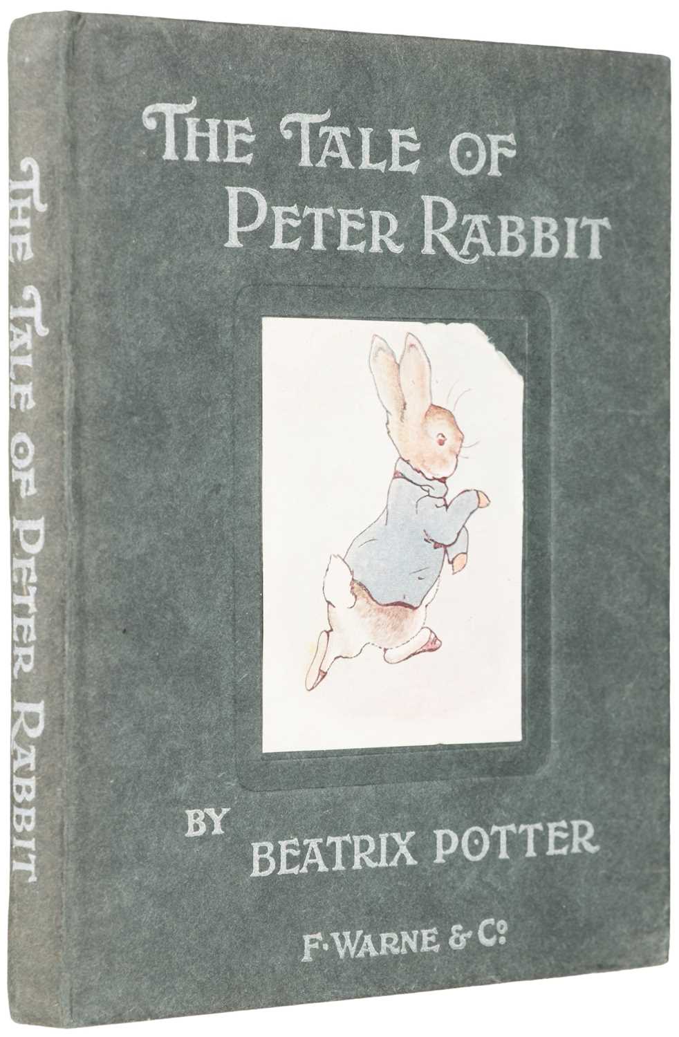 Lot 12 - Potter (Beatrix). The Tale of Peter Rabbit, 1st edition, 1902