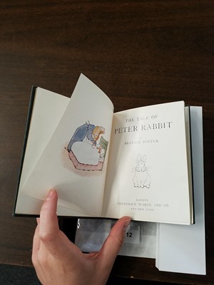 Lot 12 - Potter (Beatrix). The Tale of Peter Rabbit, 1st edition, 1902
