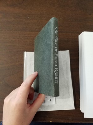 Lot 12 - Potter (Beatrix). The Tale of Peter Rabbit, 1st edition, 1902