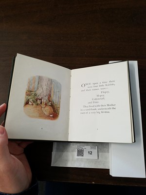 Lot 12 - Potter (Beatrix). The Tale of Peter Rabbit, 1st edition, 1902