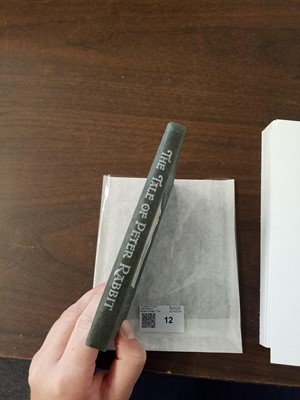 Lot 12 - Potter (Beatrix). The Tale of Peter Rabbit, 1st edition, 1902