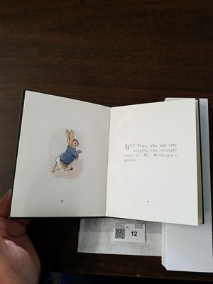 Lot 12 - Potter (Beatrix). The Tale of Peter Rabbit, 1st edition, 1902