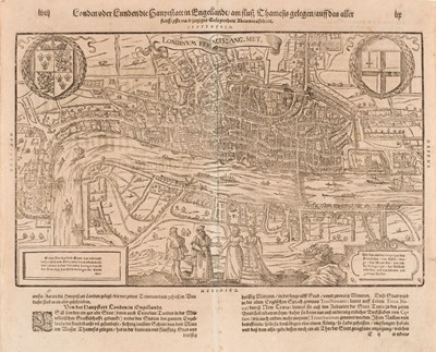 Lot 118 - London. Munster (Sebastian), London oder Lunden die Haupestatt in Engellandt..., [1628]