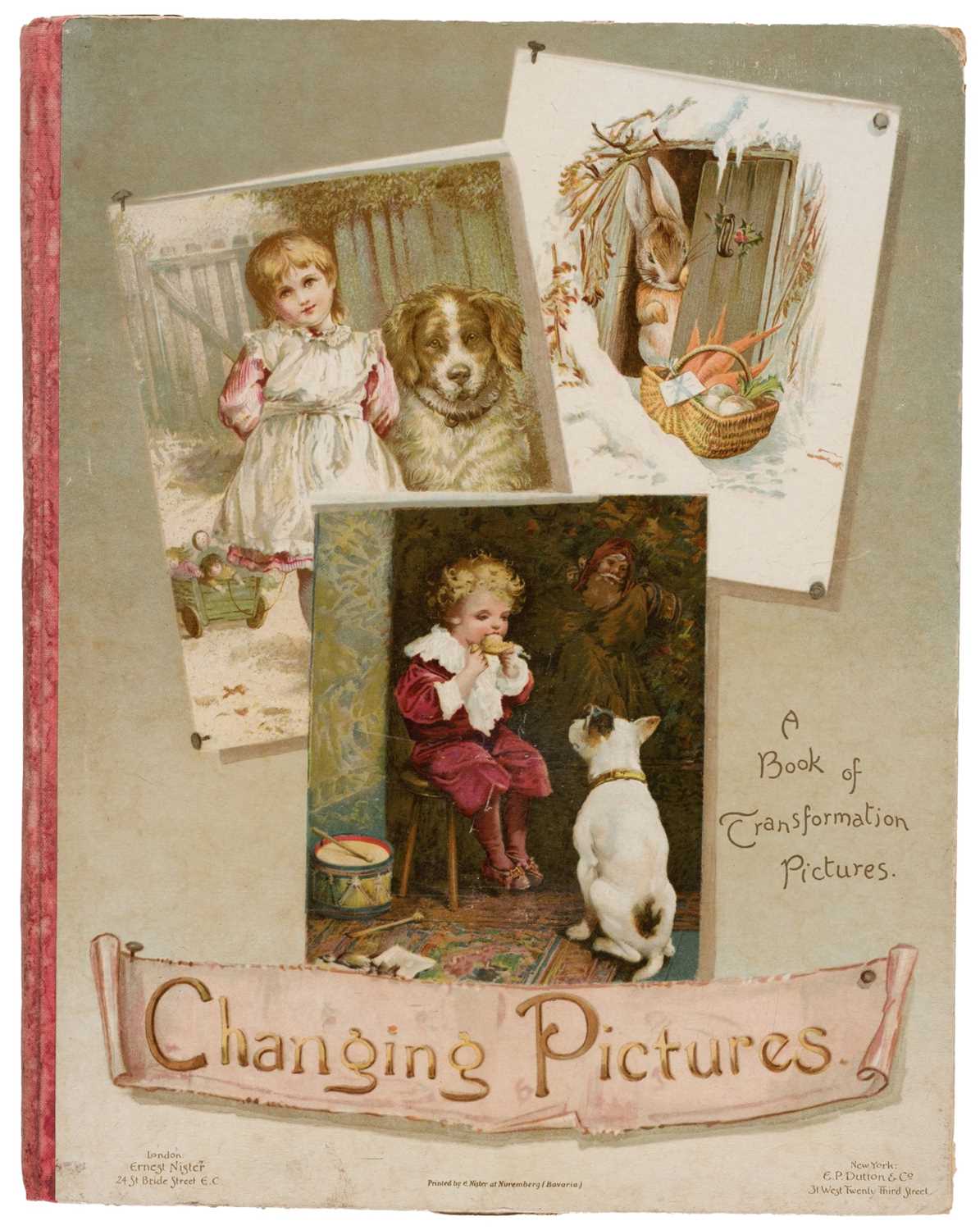 Lot 3 - Potter (Beatrix, illustrator). Changing Pictures, London: Ernest Nister, [1893]