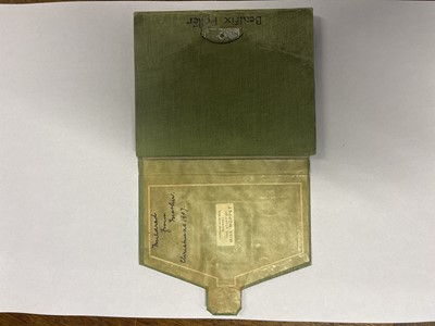 Lot 33 - Potter (Beatrix). The Story of a Fierce Bad Rabbit, 1st edition, December 1906