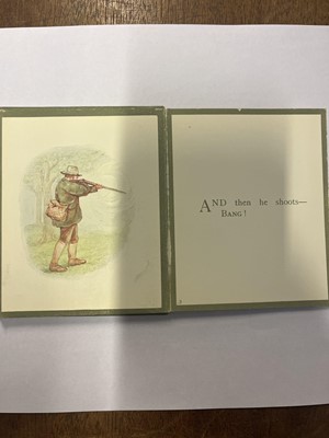 Lot 33 - Potter (Beatrix). The Story of a Fierce Bad Rabbit, 1st edition, December 1906