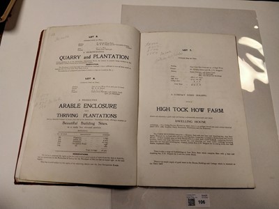 Lot 106 - Wray Castle Estate. Illustrated Particulars, with Plan and Conditions of Sale..., 1928