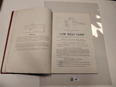 Lot 106 - Wray Castle Estate. Illustrated Particulars, with Plan and Conditions of Sale..., 1928
