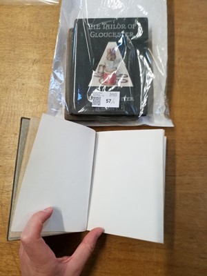 Lot 57 - Potter (Beatrix). The Tailor of Gloucester, 1st edition, 1903..., and others