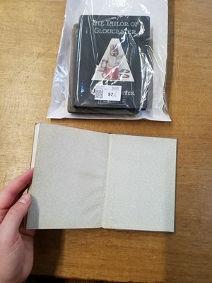 Lot 57 - Potter (Beatrix). The Tailor of Gloucester, 1st edition, 1903..., and others