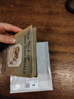 Lot 30 - Potter (Beatrix). The Tale of Mrs. Tiggy-Winkle, circa 1930, signed