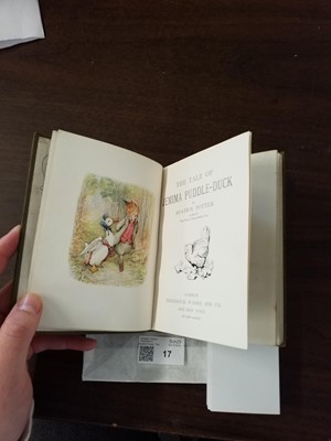 Lot 17 - Potter (Beatrix). The Tale of Jemima Puddle-Duck, circa 1911, signed