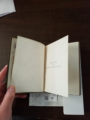 Lot 17 - Potter (Beatrix). The Tale of Jemima Puddle-Duck, circa 1911, signed