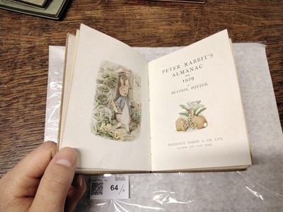 Lot 64 - Potter (Beatrix). The Story of Miss Moppet, 1916..., and others