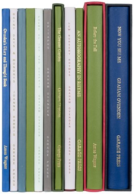 Lot 329 - Garage Press. Ovenden (Graham), 11 volumes...