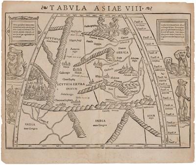 Lot 125 - Northern India. Munster (Sebastian), Tabula Asiae VIII, Basle: circa 1542
