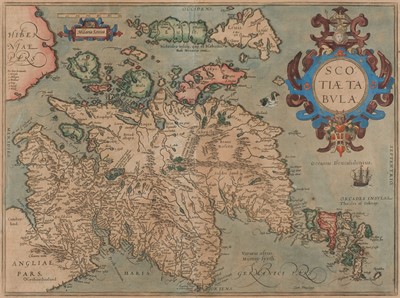 Lot 132 - Scotland. Ortelius (Abraham), Scotiae Tabula, [1598]