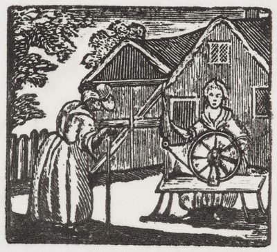 Lot 159 - Attributed to Thomas Bewick (1753-1828). Norman Chapel, and one other