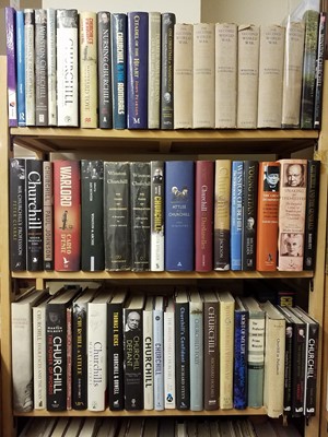 Lot 403 - Winston S. Churchill. A large collection of Winston S. Churchill reference & works