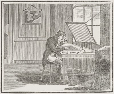 Lot 158 - Attributed to Thomas Bewick (1753-1828). Miss Polly Instructed
