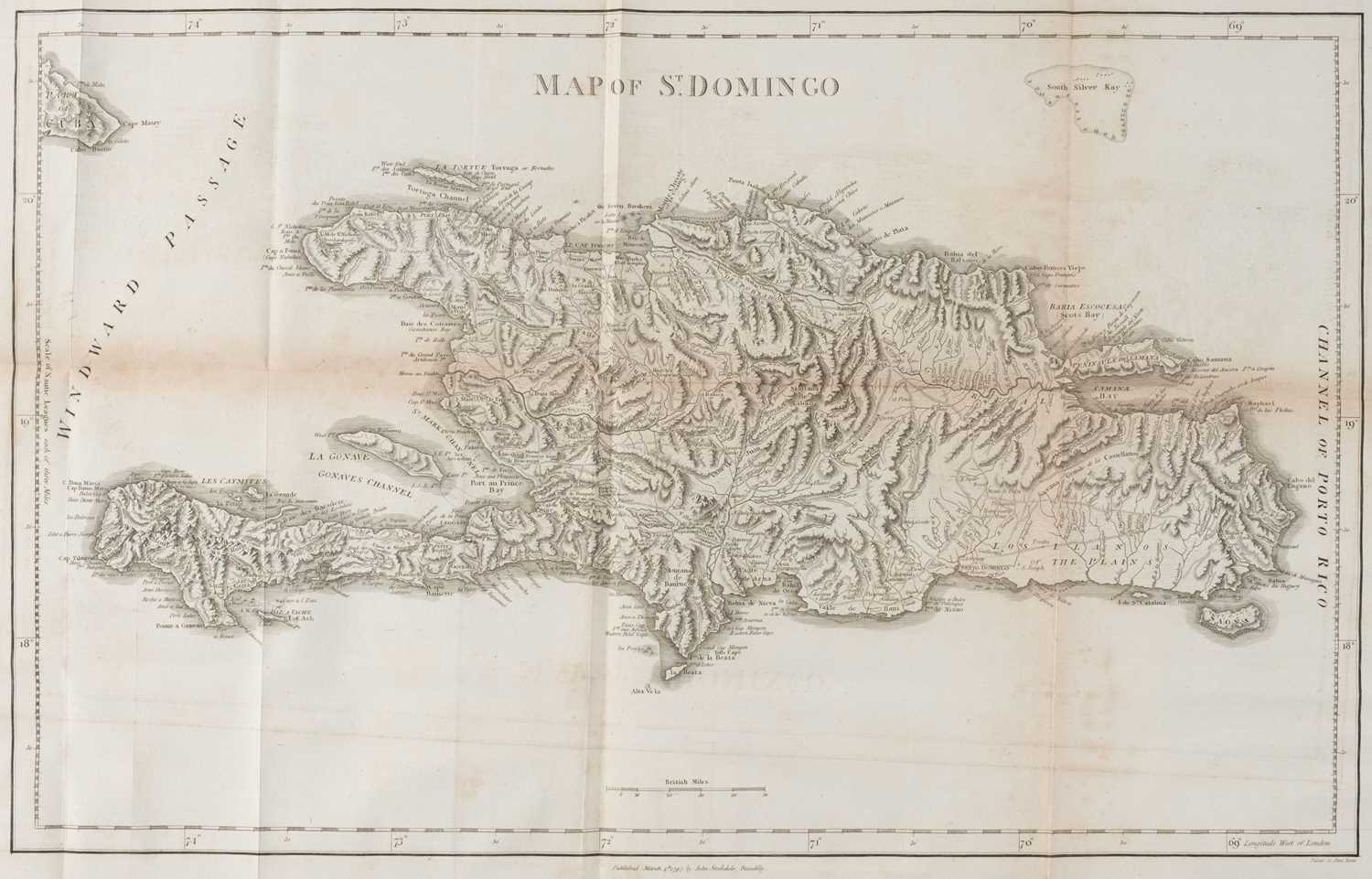 Lot 26 - Edwards (Bryan). An Historical Survey of the French Colony in the Island of St. Domingo, 1797