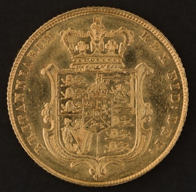 Lot 199 - George IV (1820-1830), Sovereign, gold, 1825, type 2, very fine