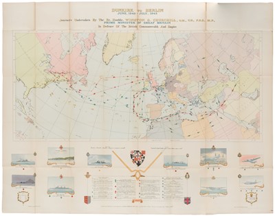 Lot 216 - Churchill, Winston Spencer. Dunkirk To Berlin, June 1940 - July 1945: A Map..., 1956