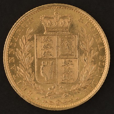 Lot 201 - Victoria (1837-1901). Sovereign, 1851, gold coin