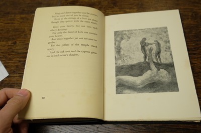 Lot 725 - Gibran (Kahlil). The Prophet, 1st edition, 1923